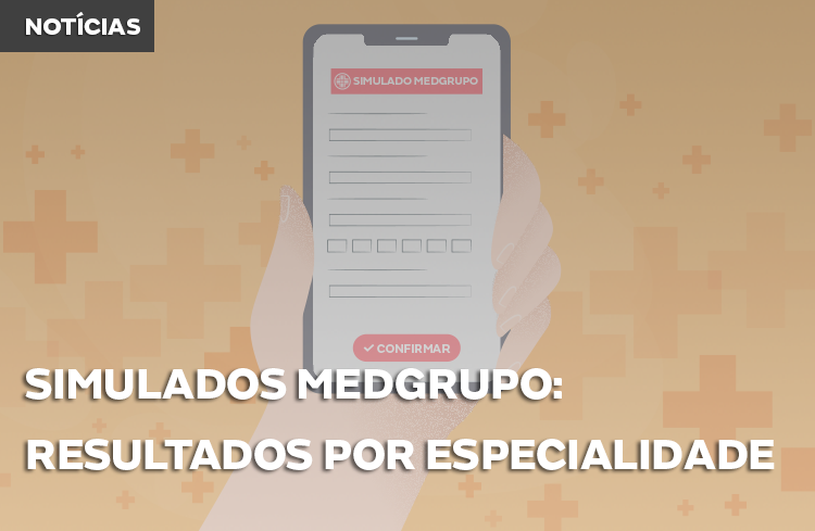 Simulados Medgrupo: Resultados por especialidade